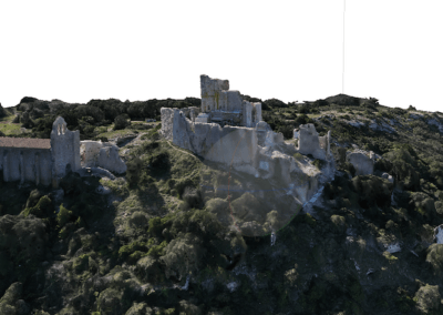 Photogrammétire 3D Chateau Aumelas - AIR DRONE ALPES