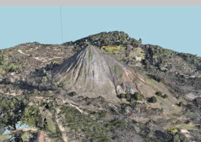 VOLUME DEBLAI - REMBLAI -CUBATURE MATERIAUX - JUMEAU NUMERIQUE - RECONSTITUTION 3D - AIR DRONE ALPES