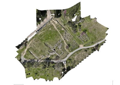 ARCHEOLOGIE - ORTHOMOSAIQUE 2D - LAMBERT RGF93 - AIR DRONE ALPES - DRAC - SRA